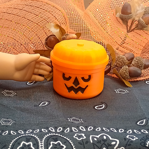Halloween Doll Food Bundle - 18" Doll Miniatures | 1:3 Scale
